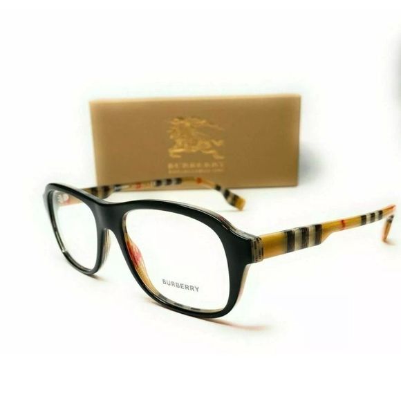 NEW Burberry Men's Black Vintage Eyeglasses!